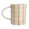 Hello Honey® 32oz. Multicolor Stoneware Pitcher with Checkered Pattern